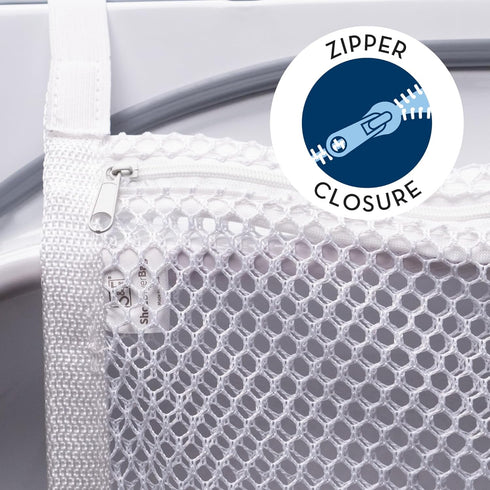 15.5 Inch 15.5 Inch, 1 Pack S&T INC. Sneaker Dryer Bag, Dryer Door Shoe Net with Elastic Straps, Sneaker Laundry Bag