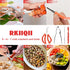 Rkiiqii 2026 8PCS Set, 2 2 2 1 1 (8 Upgraded Seafood Tool Includes Crab Leg Crackers, Stainless Steel Crab Forks