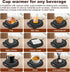 TYVOLYN 8H Tech/3 Settings,Constant Coffee Mug Warmer for Desk-Smart Candle Warmer Auto Shut Off,Coffee Cup Heater