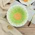 Green Daisy Ceramic Bowls - Rice, Salad, Soup, Dessert, Cream Soup Bowls