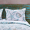 Barefoot Bungalow Cruz Pillow Sham, King Size, White