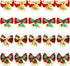 20 Pcs Christmas Mini Bow with Bells, 4 Styles - Traditional, Rustic, Whimsical, Minimalist - Red, Green, Gold Ornaments