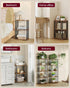 3-Tier 9.4 15 27.8 Inches, ULLS153K01 VASAGLE Superfast Toolless Assembly, Shelf for Living Room, Standing Shelf