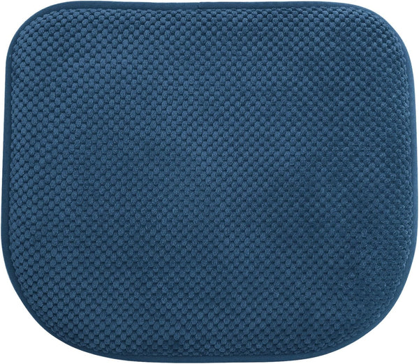 Blue Foam Seat Cushions for Kitchen Chairs, Non Slip Office Seat Cushions, Washable U Shaped Soft Thick Large Chair