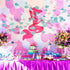 Waydress 24 Pieces Raindrop Garlands - Blue Paper Hanging Decorations for Baby Shower, Birthday, Wedding Party