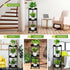 3 34'' SYQ Tier Plant Stand Indoor Outdoor - Extra-Tall Metal Plant Stands for Potted Plants Multiple Tiered Plant