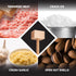 HIC Kitchen Wooden Meat Tenderizer Mallet, Double Sided, 12.5-Inches, FSC-Certified Beechwood
