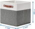 Temary 4 Pack Cube Storage Bins, 11×11 Fabric Storage Baskets with Handles, Collapsible for Shelf