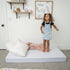 My Little Sheets Waterproof Fitted Sheet for Nugget Mattress - Hypoallergenic, Machine Washable, Toddler Bed Mattress