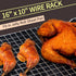 Cooling Rack for Baking - 16x10 Inches Thick Wire Cookie Rack for Cooking, Roasting, Grilling, and Drying