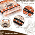 2 Pack 17"13" Reusable Bread Bags for Homemade Bread, Sourdough Bread Storage Bags with Bowl Cover - Keep Loaf Fresh