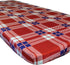 In the Breeze 8002 Plaid 30 Inch x 72 Inch Fitted Tablecloth