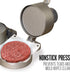 Weston Burger Press, Makes 4 1/2" Diameter Patties for Hamburger, Crab Cakes, Sausage, Non-Stick Heavy-Duty