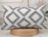 NUYECY Diamond Pattern Long Pillow Covers 16 x 26,Plush Chenille Decorative Long