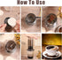 1000 PCS Unbleached Coffee Filters, Round Coffee Maker Filter Paper Compatible with Coffee and Tea Filters