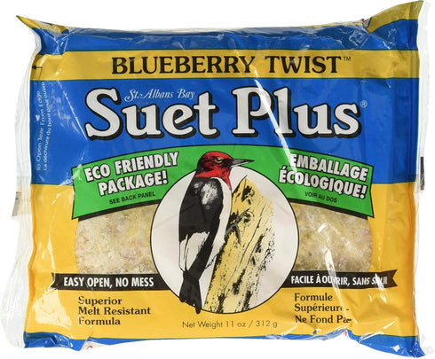 Wildlife Sciences Suet Plus Blueberry Twist Feeder