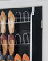 ClosetMaid 8040 18-Pair 5-Inch 58-Inch 22.63-Inch Over The Door Shoe Rack, D x H x W, White