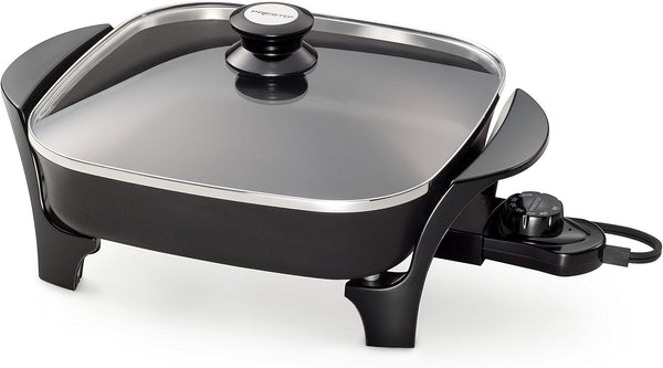 Presto 06626 11 Inch Electric Skillet with Glass Lid