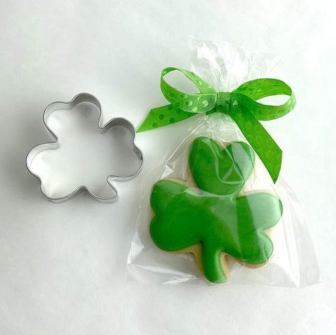 Ann Clark Shamrock Cookie Cutters 3-Pc. Set, Mini, Medium, and Large, Made in the USA