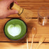 BambooMN Japanese Matcha Whisk Chasen - Traditional Handcurled 100 Tate Utensil - Natural Golden Brown - 1 Piece
