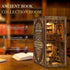 Cuiwos 3D Book Nook Kit - (Classic Edition) - Nook Tales DIY Miniature Wooden Puzzle | Vintage Book Collection Room