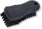 SPARTA Plastic Cutting Board Scrub Brush, 6 Inches, Black with Hanging Hole