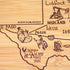 Totally Bamboo A Slice of Life Texas State Cutting Board, 11" x 8.75" Serving Board