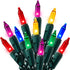 Joiedomi Multicolor Christmas String Lights,100 Count 21.4FT Christmas Fairy Tree Lights Plug