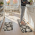 2 Sink,Laundry,Office(17''x29''+17''x47'') LEEVAN Anti Fatigue Mats for Kitchen Floor Piece,Cushioned Memory Foam Black