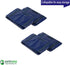 Earthwise X-Large Moving Bags Set of 4, Blue - W/Backpack Straps, Strong Handles & Zippers, Fold Flat Storage Totes