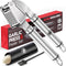 Garlic Press Stainless Steel - Professional Mincer and Crusher with Silicone Peeler, Dishwasher Safe