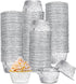 Aluminum Foil Baking Cups, 150 Pack Disposable 3 Oz Ramekins for Cupcake, Muffin, Egg Tart, Pudding Baking