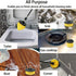 Drill Brush Attachment Set, 7 Pack 1/4in Power Scrubber Brush + Extend Long Attachment for Bathroom, Tub, Tile, and