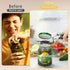 Dreyoo 2 Pack Adjustable Jar Can Opener, Stainless Steel Multifunctional Jar Lid Opener for Weak Hands and Seniors
