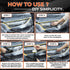 Headlight Restoration Kit for DIY Polishing, Clean Tool with Sanding Discs and Scouring Pads for Electric Drill