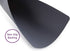 Dexas Heavy Duty Grippmat Flexible Cutting Board Set of Four, 8 by 11 inches, Gray, Red, White, Green