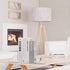 2 MerryNine Crystal Book Ends with Crystal Ball, Pcs Clear L Shape Non Skid Sturdy Crystal Decorative Bookends