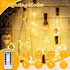 4Pack 80FT 240LED 8 Fairy Lights Battery Operated with Remote & Timer | Modes Twinkle String Lights Battery Powered