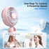AMACOOL Portable Handheld Fan with Dual Motor, 12 Blades, Powerful 4 Speeds for Hot Flashes, Outdoor Activities