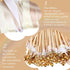 60 Pieces Mix Color Ribbon Sticks Fairy Wands with Bells and Smooth Wooden Sticks for Wedding, Birthday Party Baby