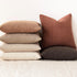 Cozy 22x22 Inch,1PC,Dusty Foindtower Decorative Textured Boucle Throw Pillow Covers Accent Solid Pillow Cases Neutral