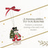 Spode Christmas Tree Snowman Ornament, Long-Lasting Holiday Decoration for Christmas Tree & Seasonal Display