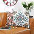 Onelsong Decorative Pillow Covers, Set of 2 Embroidery Square 18x18 inches for Couch Living Room