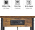 21.8H V1TB01BB025 (1 TUTOTAK Nightstand with Charging Station, End Table, Side Table with USB, Night Stand with Storage
