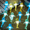 Nautical Theme Ocean Dcor Outdoor Beach Decorative String Lights Whale Shark Cute