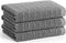 SALAS Kitchen Dish Towels, Bulk Cotton Kitchen Hand Towels, 390 GMS Plaid Dish