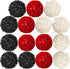 Yaomiao 15 Pieces Wicker Rattan Balls, Decorative Orbs for Craft, Party, Wedding Table Decoration