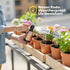 304 2 25 Pack 3.74'' 1.39'' 10.75 Inch Stainless Steel Plant Labels for Garden Outdoor | Metal Plant Markers Waterproof