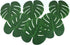 Hopeak Artificial Palm Leaves - 24 Pieces Large Leaves for Hawaiian Luau Party Decorations