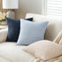 Pack 2 Cozy 18 18 Inch ANRODUO of Textured Boucle Throw Pillow Covers Soft Oatmeal Decorative Accent Solid Pillow Cases